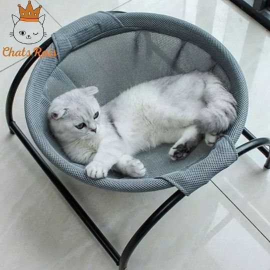 Hamac-pour-chat-Filet-respirant-gris-resistance-et-stabilite