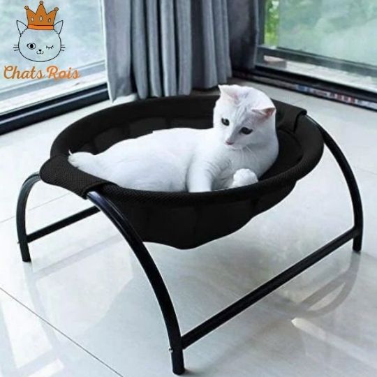 Hamac-pour-chat-Filet-respirant-noir-polyvalence-et-entretien