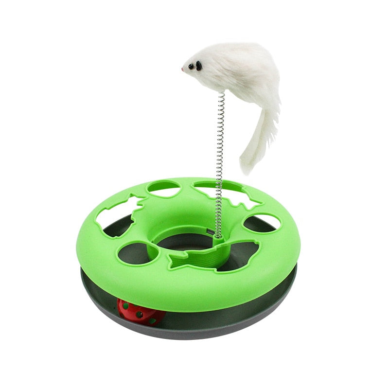 Jeux-pour-chat-plateau-stimulation-mentale-et-physique-vert