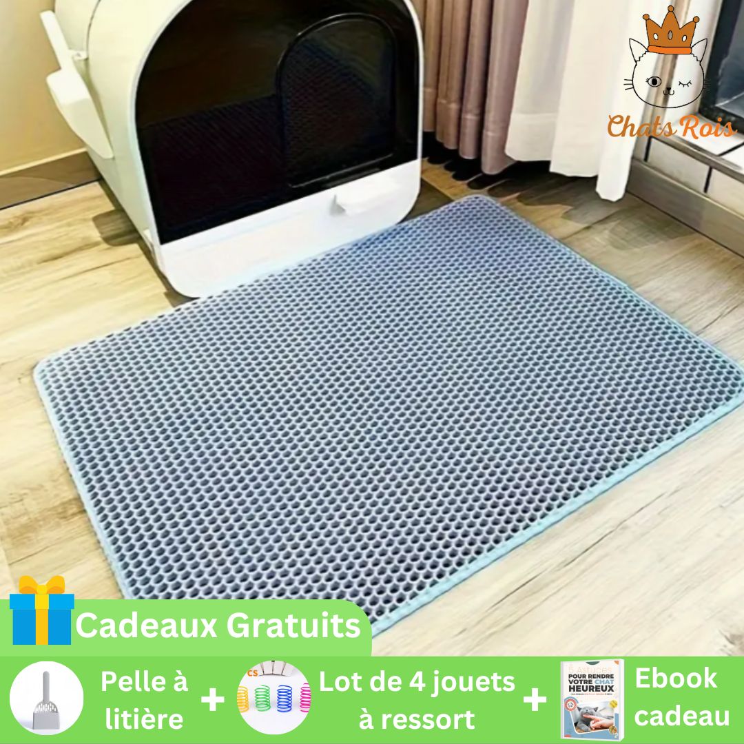 tapis-litiere-pour-chat-impermeable-bleu