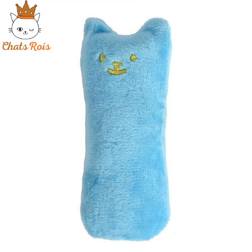 jouet-pour-chat-peluche-dent-bleu